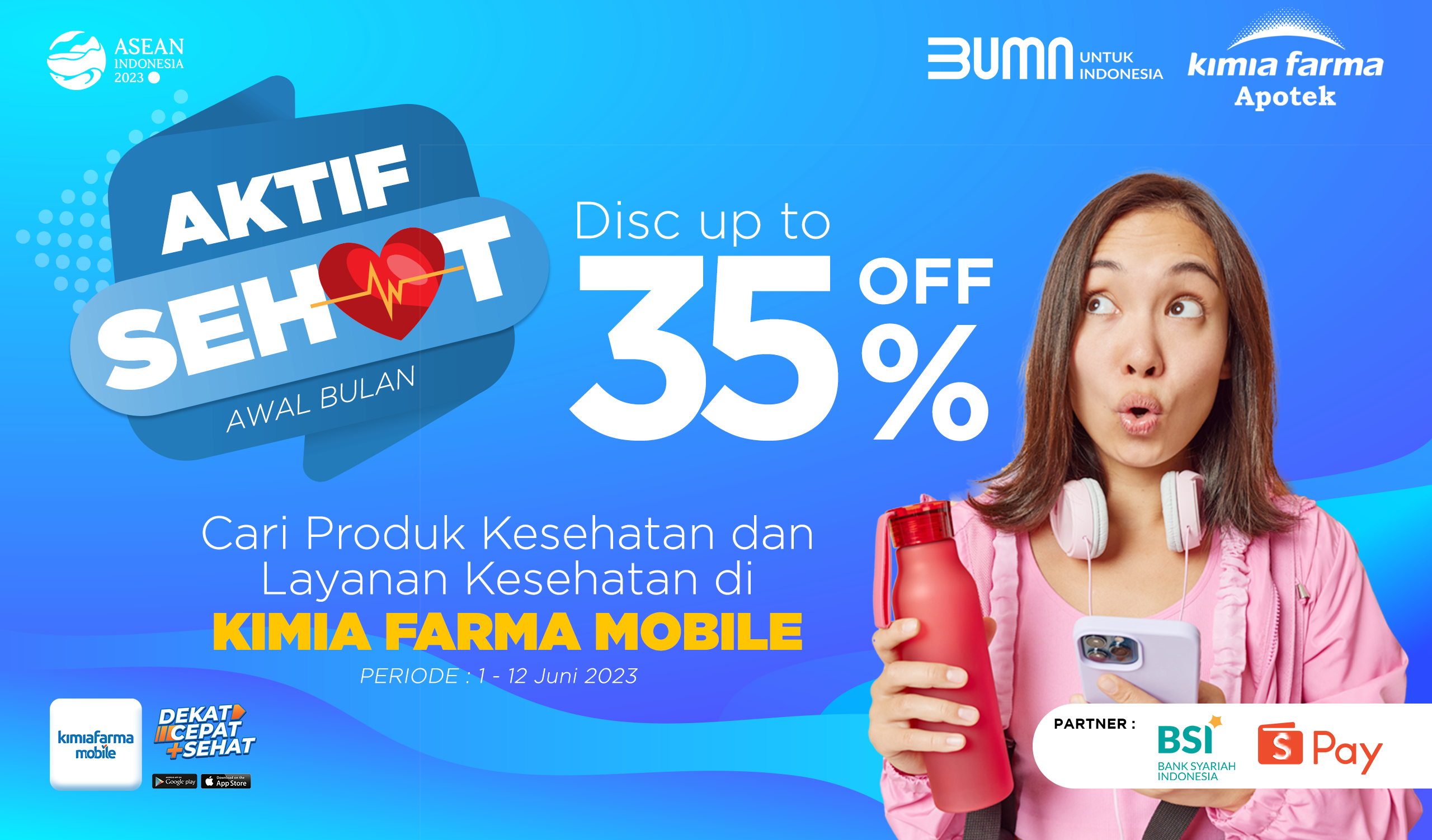 Read more about the article Sehat di Awal Bulan dengan Promo Kimia Farma Mobile!